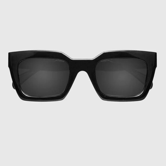 Anine Bing INDIO SUNGLASSES MONOGRAM Black - Picture 1 of 7